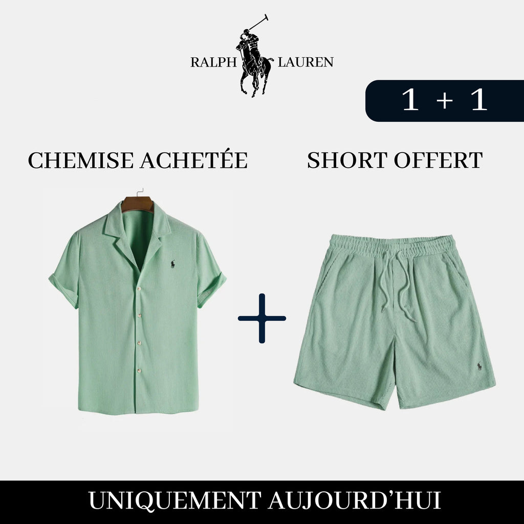 RL Exclusive Pack: Elegant Shirt + Free Shorts