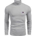TH Turtleneck Classic Knit Sweater