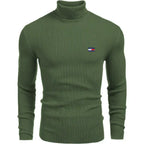 TH Turtleneck Classic Knit Sweater
