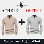 RL 1+1 Zip Neck Sweater (CLEARANCE)