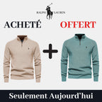 RL 1+1 Zip Neck Sweater (CLEARANCE)