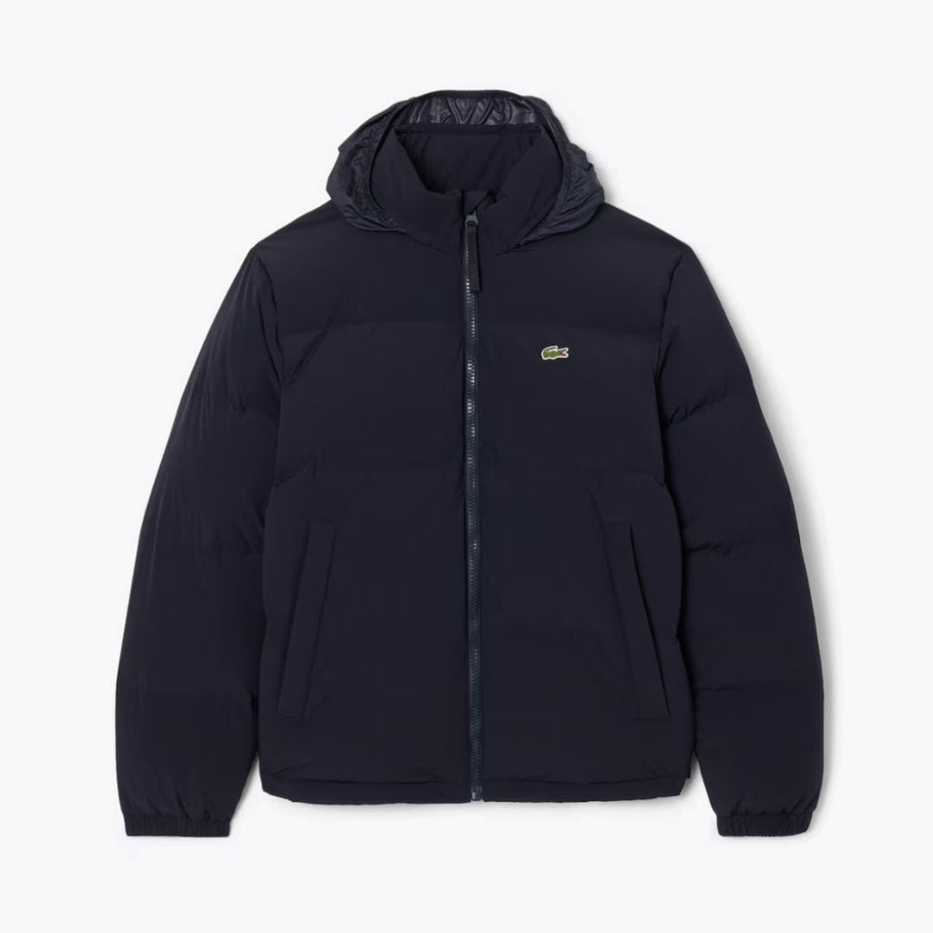 LC Water-Repellent Hooded Down Jacket