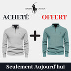 RL 1+1 Zip Neck Sweater (CLEARANCE)