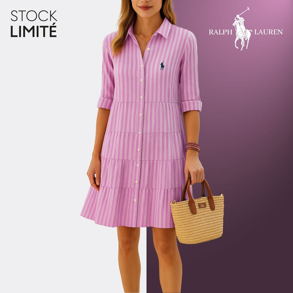 RL Striped Shirt Dress