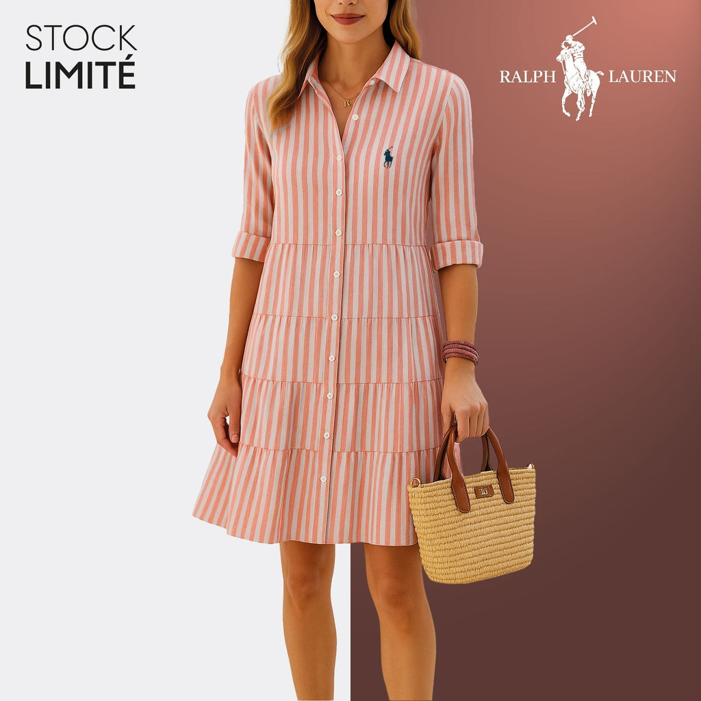 RL Striped Shirt Dress