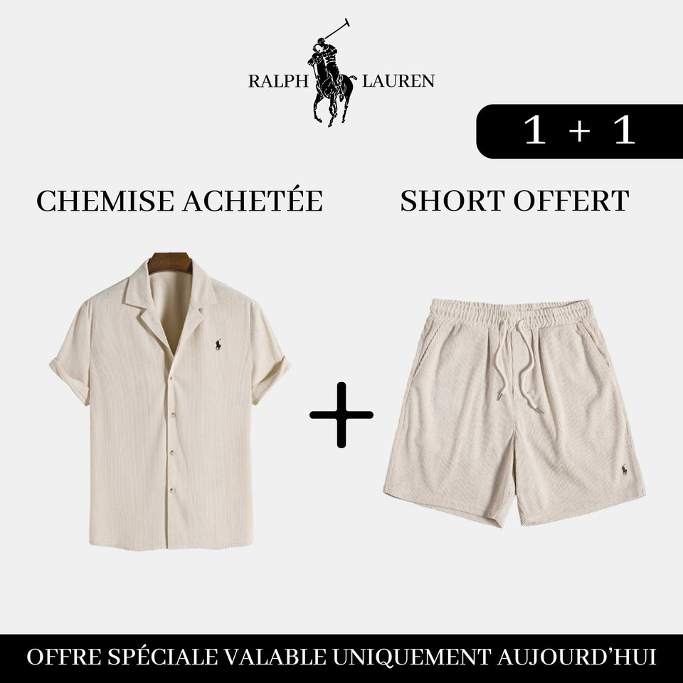 RL Exclusive Pack: Elegant Shirt + Free Shorts