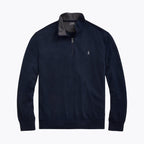 RL Luxury Jersey Quarter-Zip Pullover