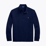 RL Estate-Rib Quarter-Zip Pullover