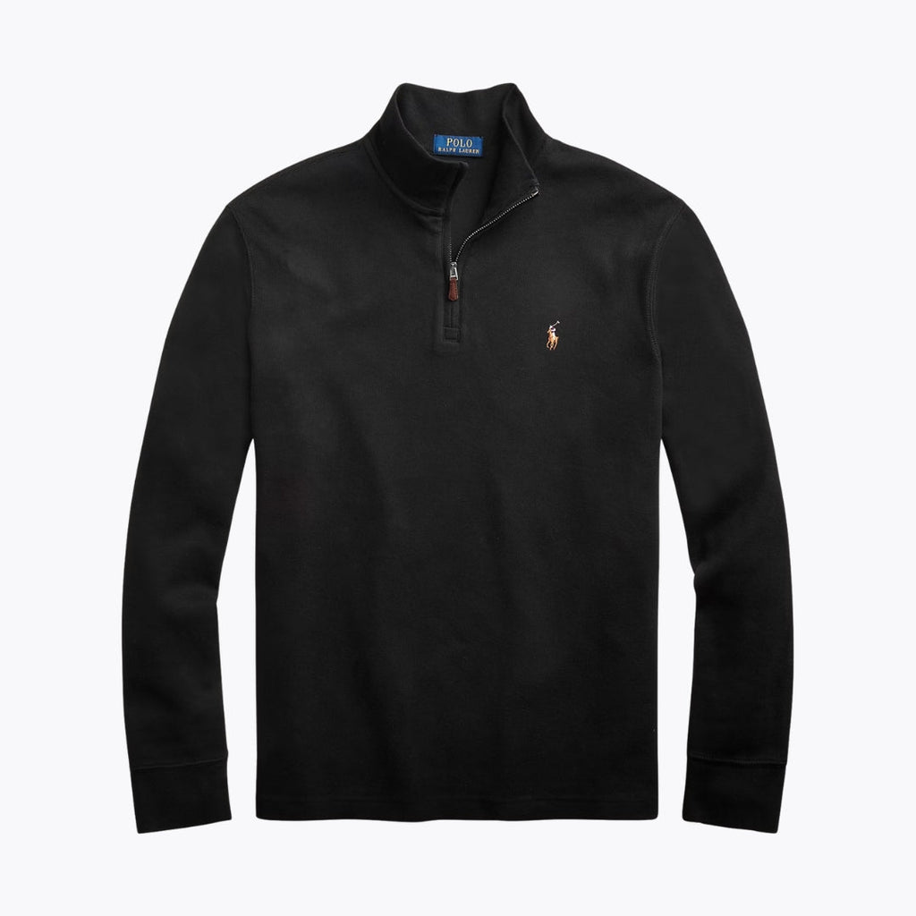 RL Estate-Rib Quarter-Zip Pullover