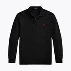 RL Mesh Long-Sleeve Polo Shirt