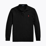 RL Mesh Long-Sleeve Polo Shirt