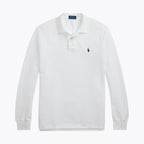 RL Mesh Long-Sleeve Polo Shirt