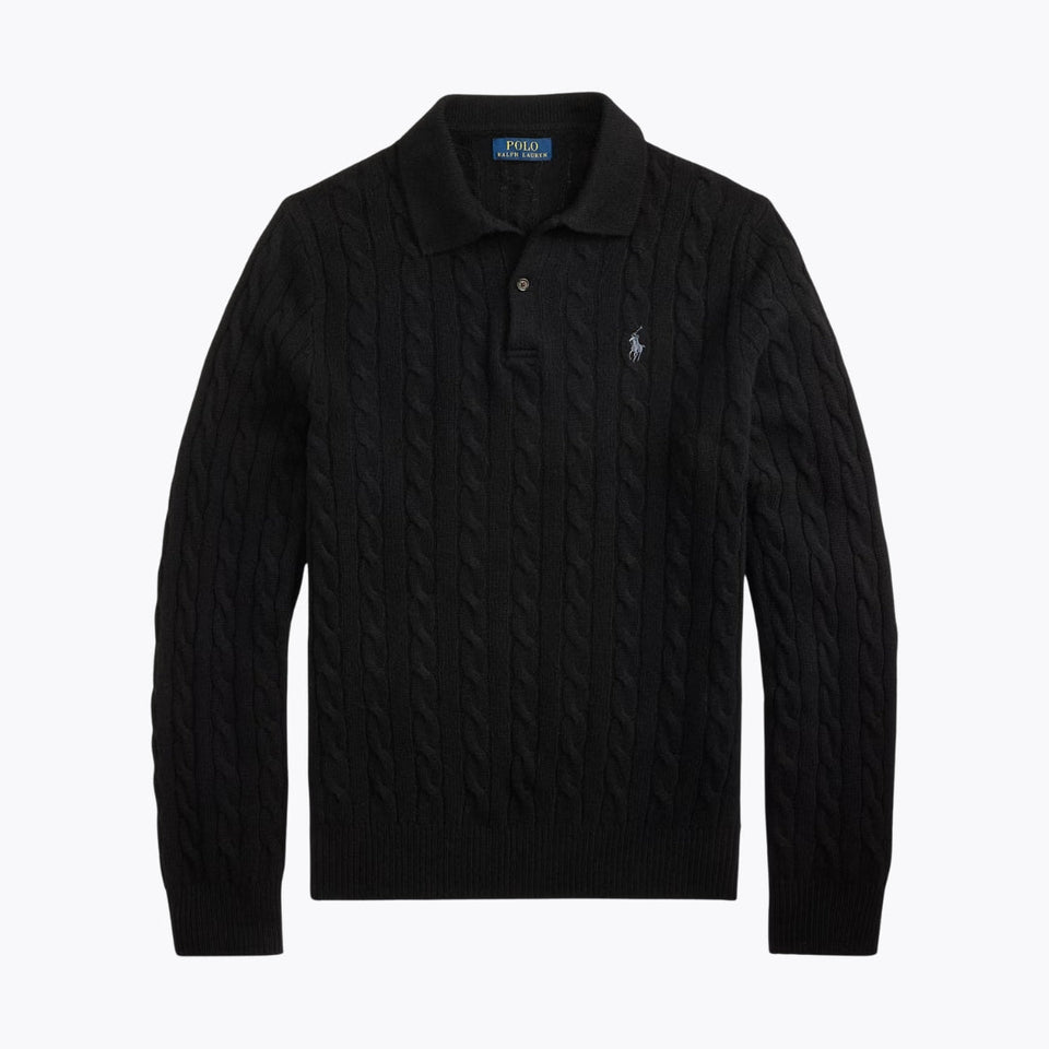 RL Wool–Cashmere Cable-Knit Jumper