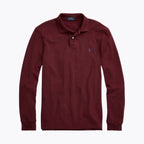 RL Mesh Long-Sleeve Polo Shirt