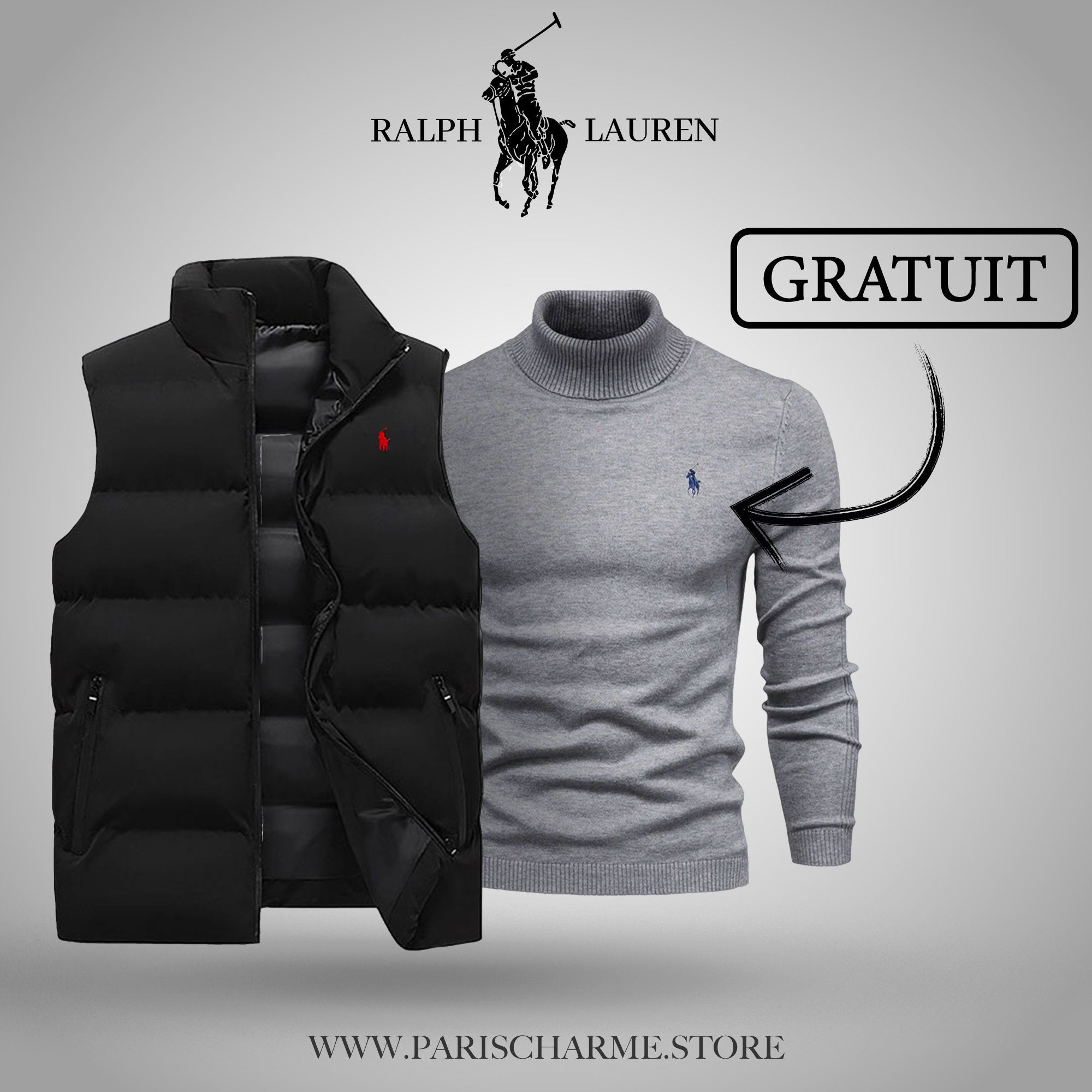 RL Vest + Free Sweater (CLEARANCE)