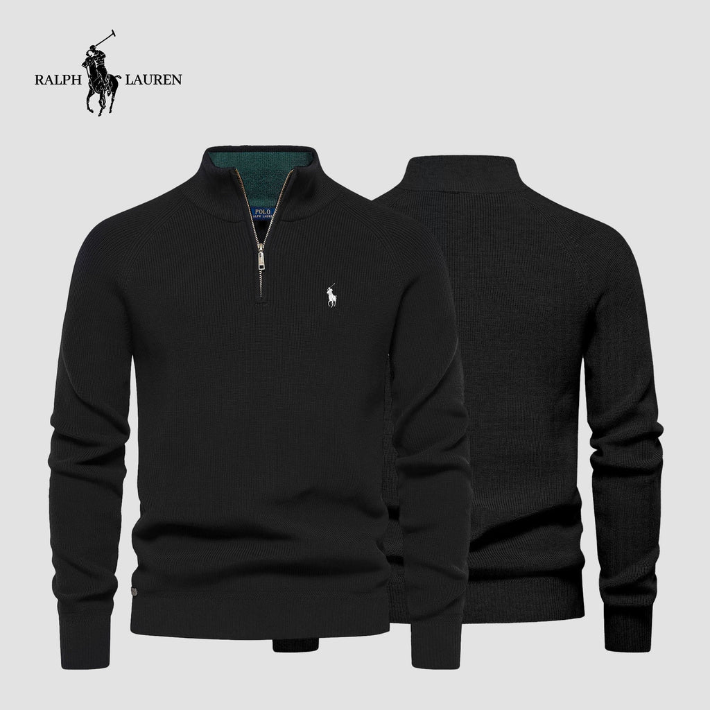 RL Zip Neck Sweater (CLEARANCE)