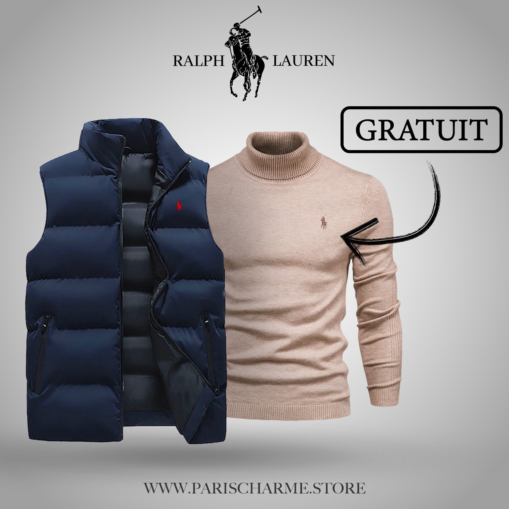 RL Vest + Free Sweater (CLEARANCE)