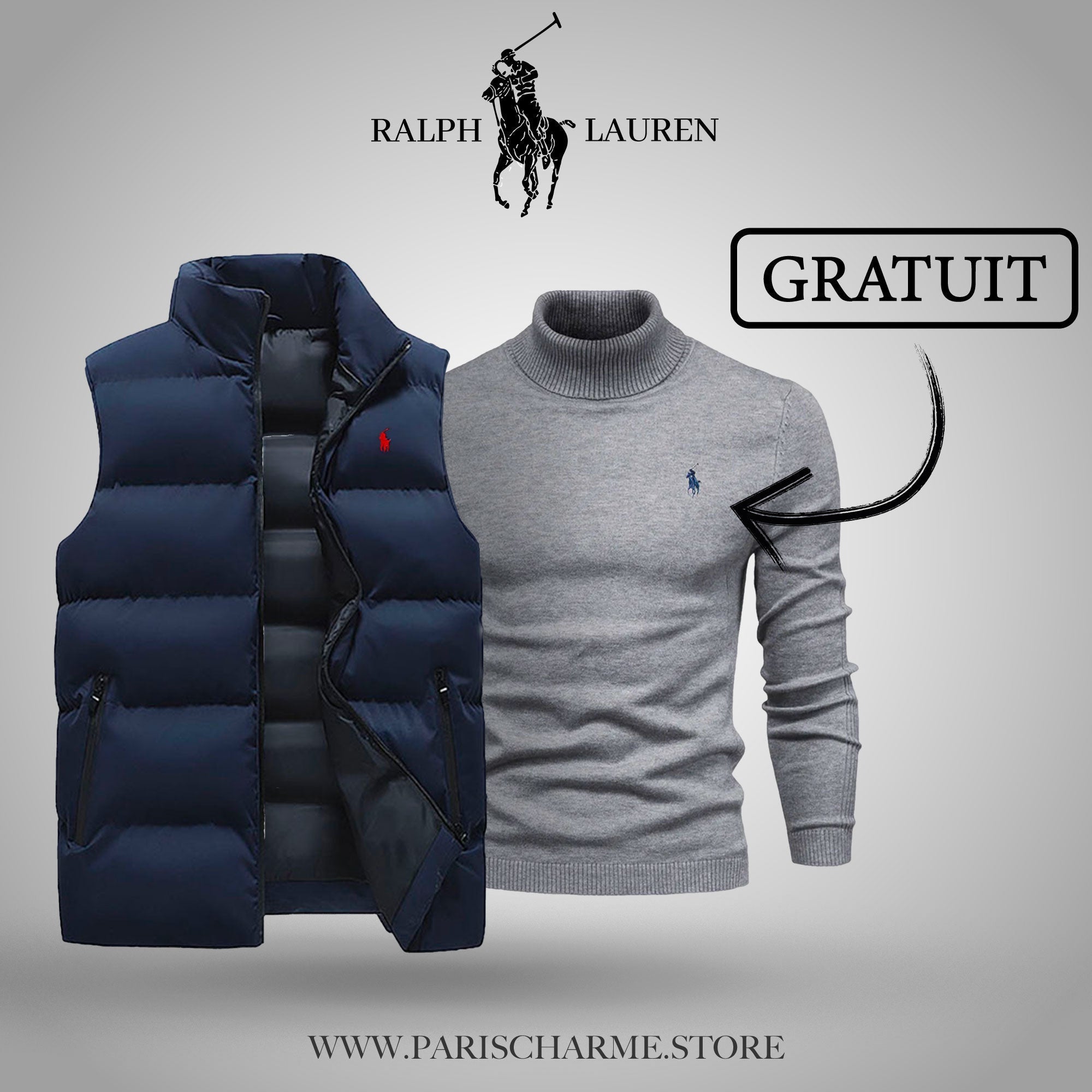 RL Vest + Free Sweater (CLEARANCE)