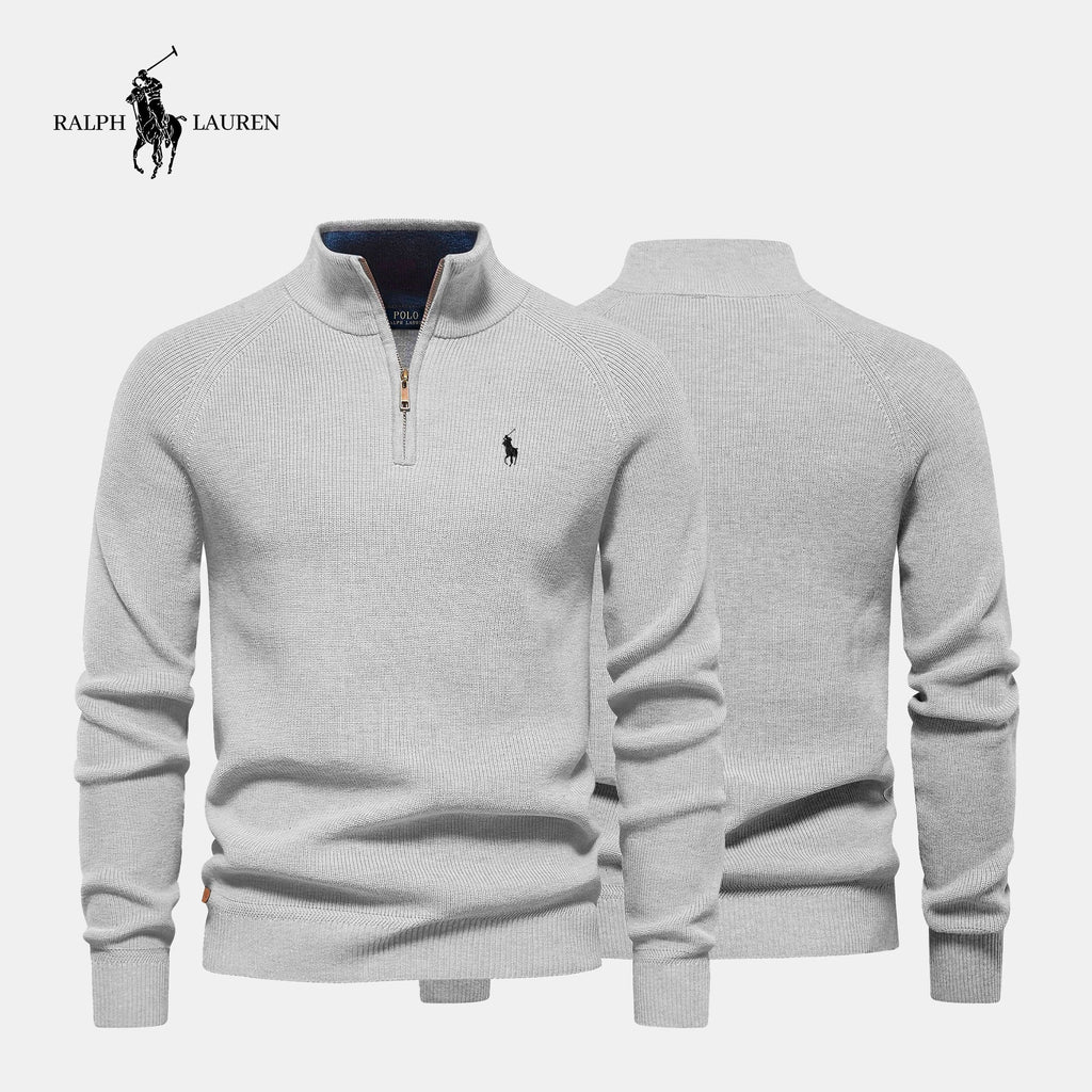RL Zip Neck Sweater (CLEARANCE)