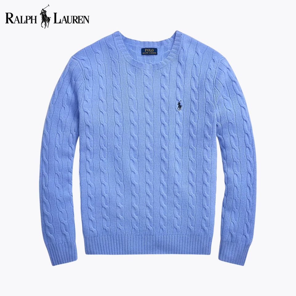 RL Cable-Knit Wool-Cashmere Jumper