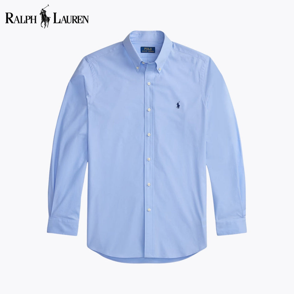 RL Classic Fit Stretch Poplin Shirt