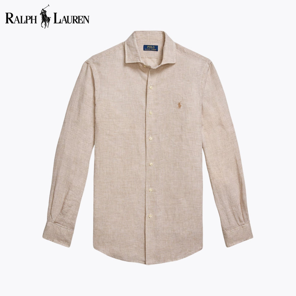 RL Custom Fit Linen Shirt