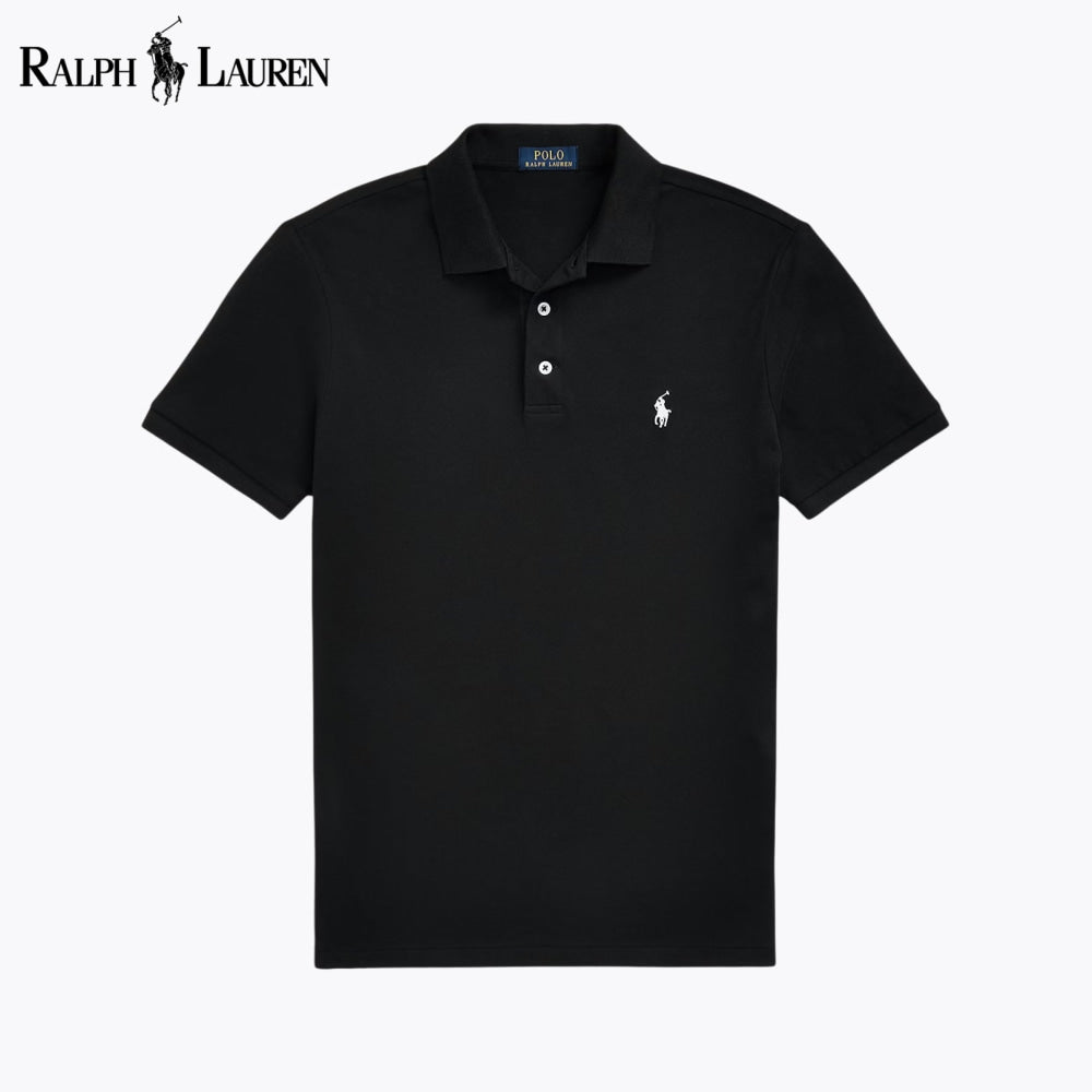 RL Custom Slim Fit Stretch Mesh Polo Shirt
