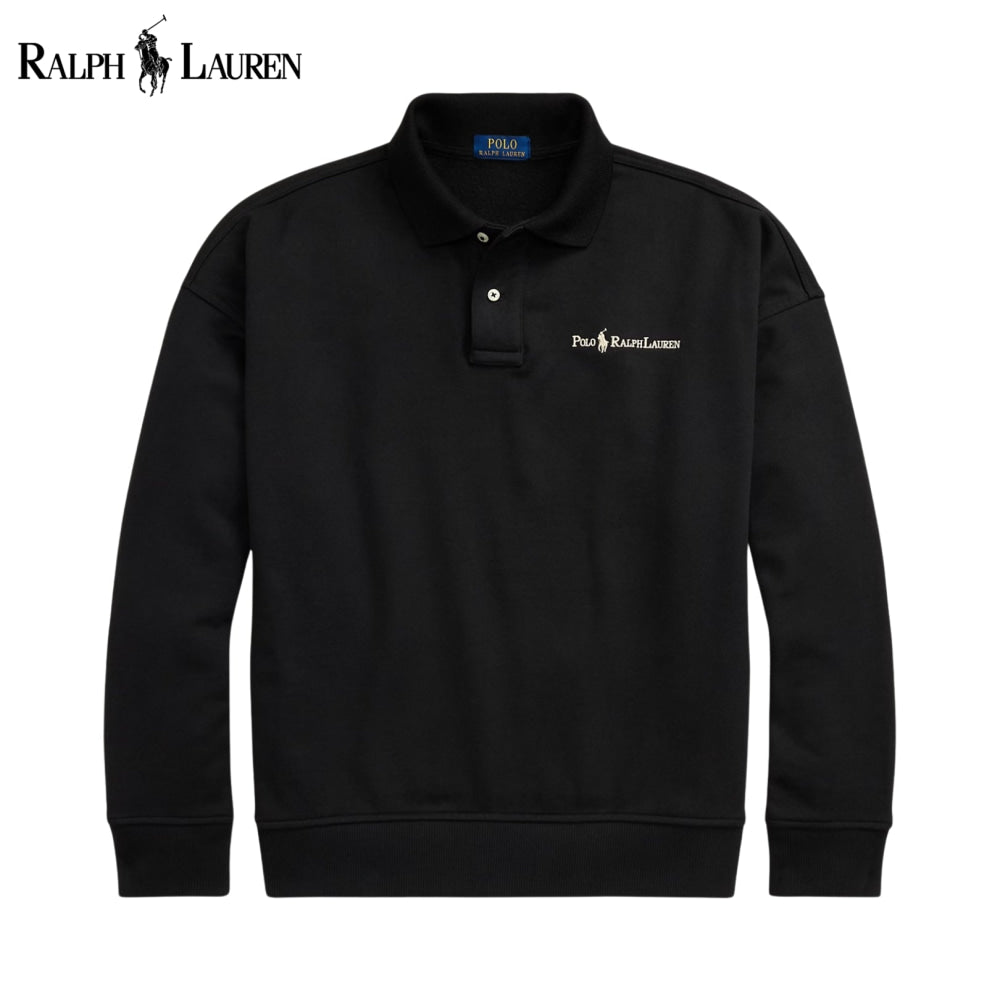RL Logo Collared Sweatshirt