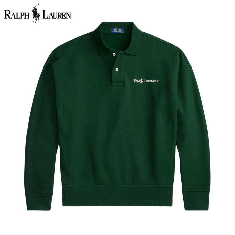 RL Logo Collared Sweatshirt