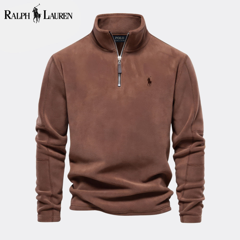 RL Prestige Cable-Knit Wool Knit Sweater