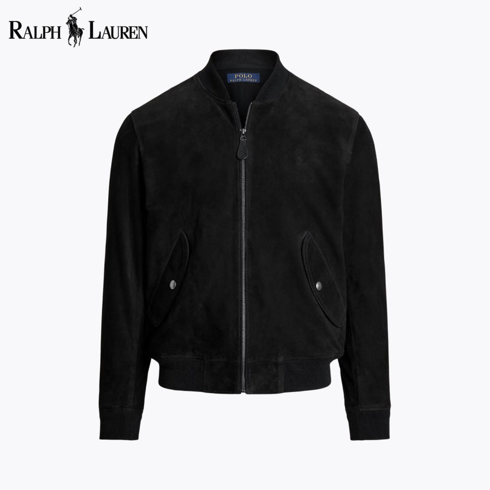 RL Suede Bomber Jacket