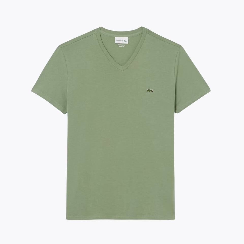 LC Lightweight Cotton Pima V Neck T-shirt