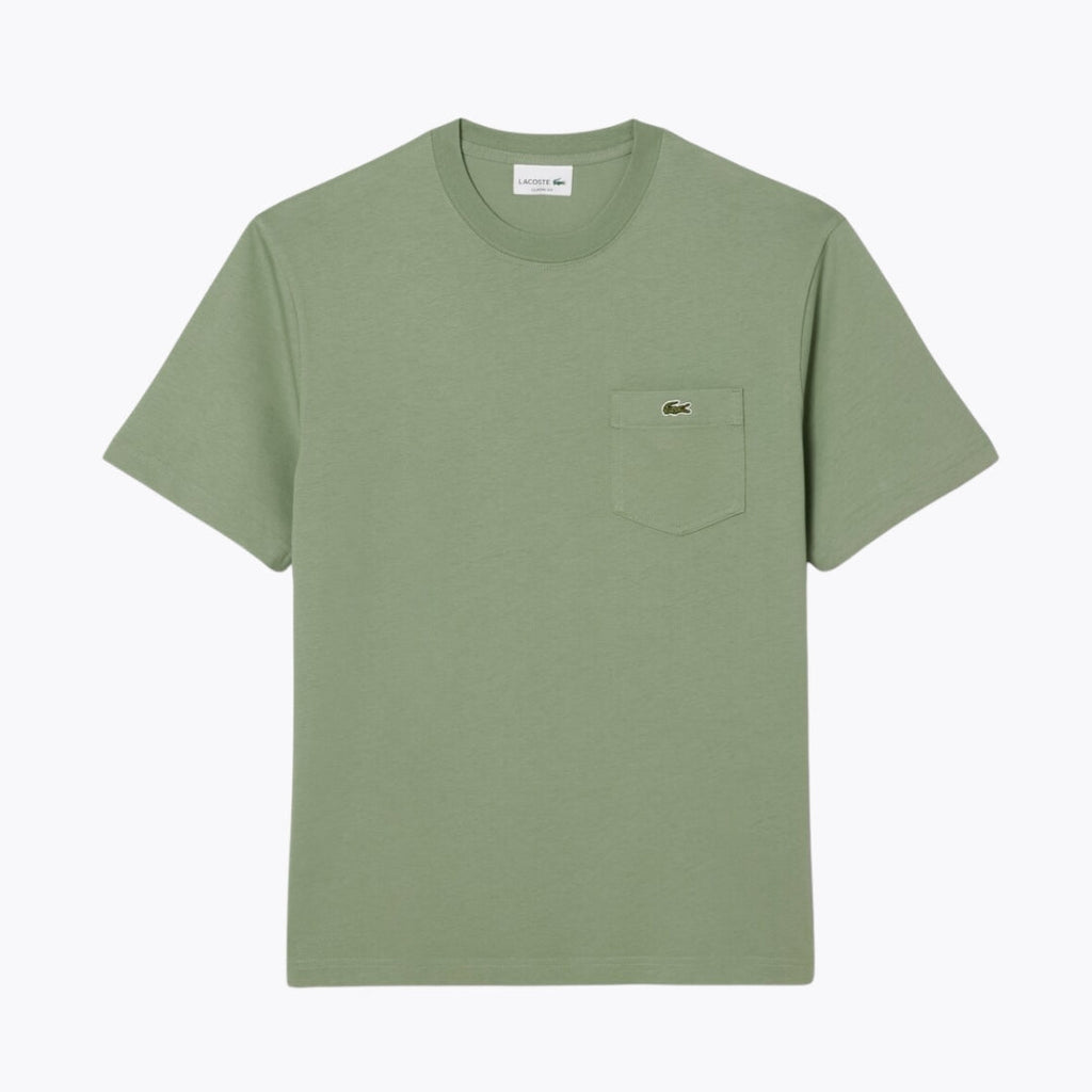 LC Cotton T-shirt with Breast Pocket