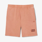 LC Washed Effect Cotton Fleece Shorts