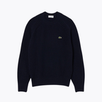 LC Thick Carded Wool Crew Neck Sweater