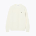 LC Thick Carded Wool Crew Neck Sweater