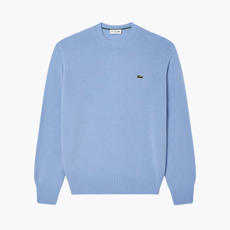 LC Carded Wool Crew Neck Sweater