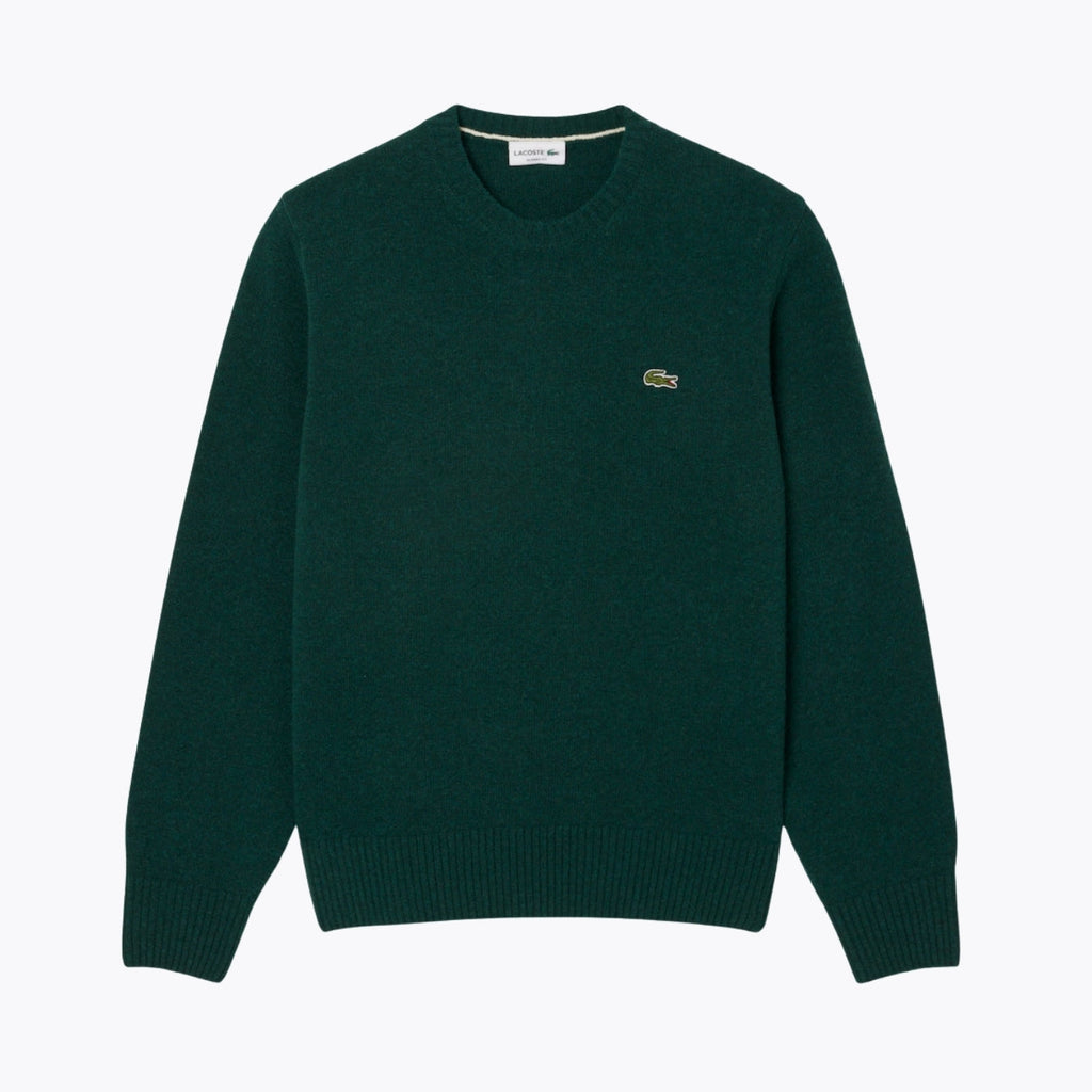 LC Carded Wool Crew Neck Sweater