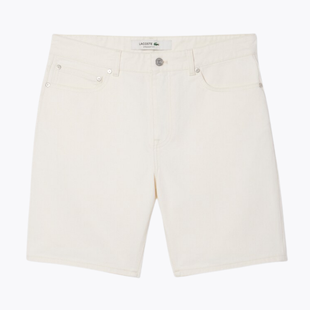LC Straight Fit Denim Bermuda Shorts