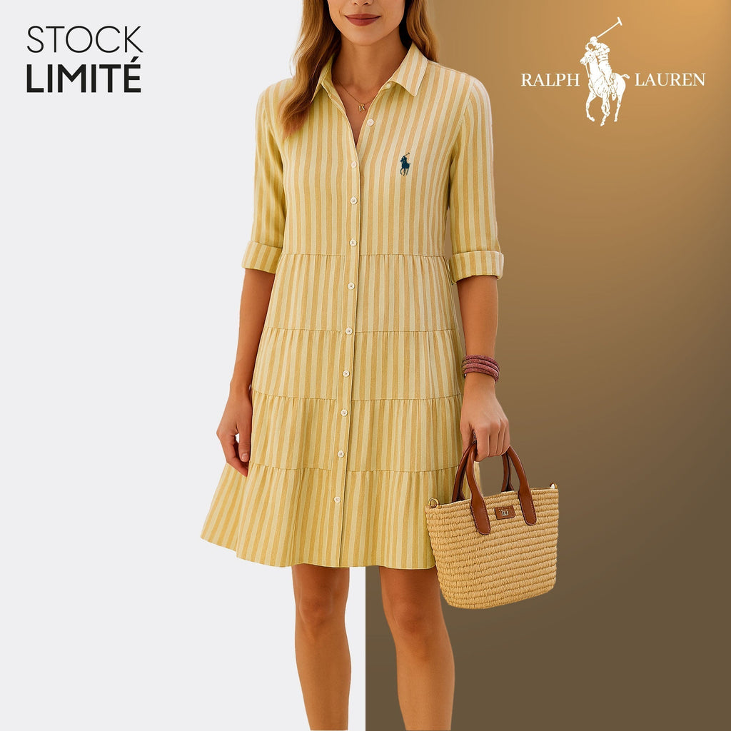 RL Striped Shirt Dress